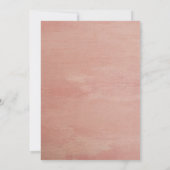 水彩画ガレンティーンズデイブランチ招待状 招待状 (裏面)