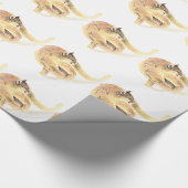 水彩画クーガープマアニマルアート ラッピングペーパー (角)