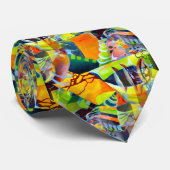 水彩画コンテンポラリー像の鮮やかな夢 ネクタイ (ロール)