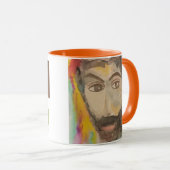 水彩画ソフラブセペリMUGペルシャ詩 マグカップ (正面右)