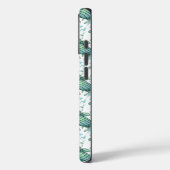 水彩画タートルグリーン+ブルーパターン動物 Case-Mate iPhoneケース (裏面 / 左)