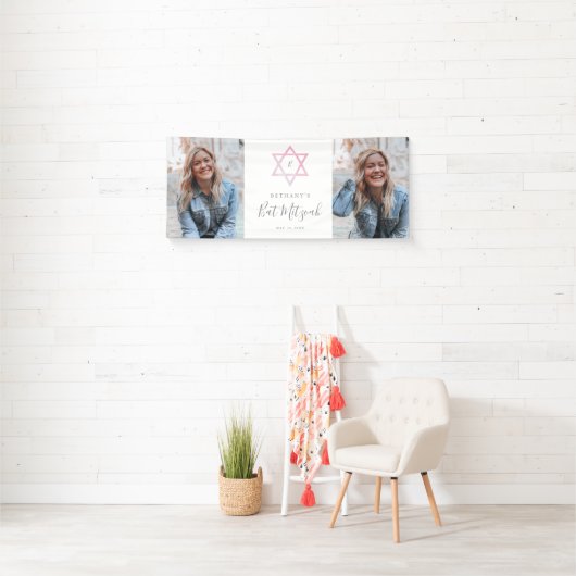 水彩画バルミツワーオンブレ2枚写真 横断幕 (インサイチュ)