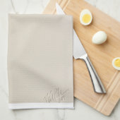 水彩画フラワータオル キッチンタオル (四つ折り)