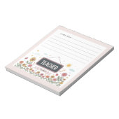 水彩画フローラ先生鑑賞品 ノートパッド (回転)