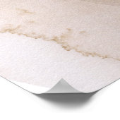 水彩画ポスター抽象芸術幾何モダン画 ポスター (角)