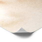 水彩画ポスター抽象芸術幾何モダン画 ポスター (角)