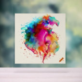 水彩画モダン像芸術 アクリルサイン (ニュートラル)