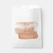 水彩画モダン筆ミニマル フェイバーバッグ (正面)