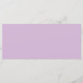 水彩画ラベンダー及び木精油のブレンド プログラム (裏面)