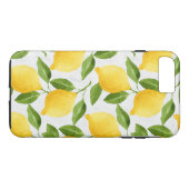 水彩画レモンパターン Case-Mate iPhoneケース (裏面(横))