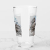 水彩画ローマ、イタリア タンブラーグラス (左)