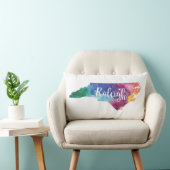 水彩画ローリー、ノースカロライナ ランバークッション (椅子)