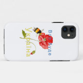 水彩画像「すべてがウクライナになる」 Case-Mate iPhoneケース (裏面(横))