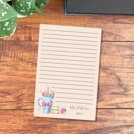 水彩画先生ルールドポストイットノート ポストイット