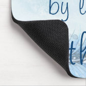 水彩画及びタイポグラフィ私達は他を持ち上げることによって立上がります マウスパッド (コーナー)