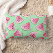 水彩画和の継ぎ目無しスタイル ランバークッション (ブランケット)