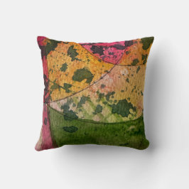 水彩画墨画表現主義抽象芸術 クッション