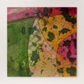 水彩画墨画表現主義抽象芸術 ジグソーパズル (横)