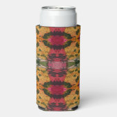 水彩画墨画表現主義抽象芸術 スリム缶クーラー (Seltzer裏面)