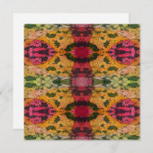 水彩画墨画表現主義抽象芸術 ノートカード (正面/裏面)