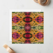 水彩画墨画表現主義抽象芸術 ノートカード (正面/裏面インサイチュ)