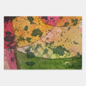 水彩画墨画表現主義抽象芸術 ラッピングペーパーシート (正面3)