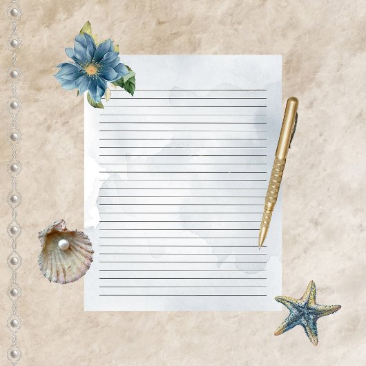 水彩画威厳のある画紙