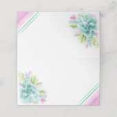 水彩画座席表 プレイスカード (外部開封)