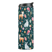 水彩画法の子供の絵柄。妖精  タンブラー (回転左)