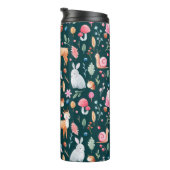 水彩画法の子供の絵柄。妖精  タンブラー (回転右)