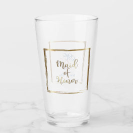 水彩画海軍及び赤面のメイド・オブ・オーナー（花嫁付き添い人） タンブラーグラス