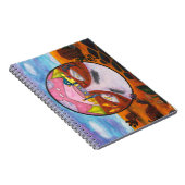 水彩画絵を描像芸術 ノートブック (右側)