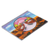 水彩画絵を描像芸術 ノートブック (左側)