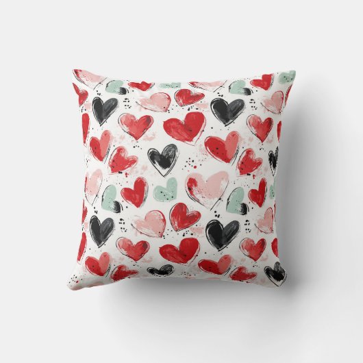 水彩画絵を描型 クッション (裏面)