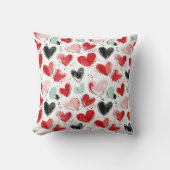 水彩画絵を描型 クッション (正面)