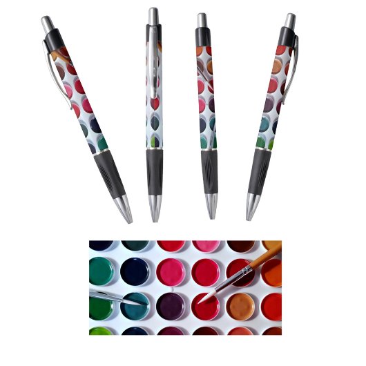 水彩画絵を描面青アートインクペン ボールペン
