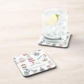 水彩画航海の素セーラー コースター (右側)