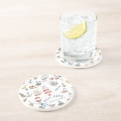 水彩画航海の素セーラー コースター (側面)