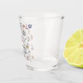 水彩画航海の素セーラー ショットグラス (右)