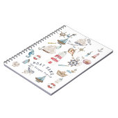 水彩画航海の素セーラー ノートブック (左側)