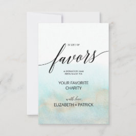 水彩画金ゴールド水彩画の御札に代わる場合 招待状