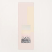 水彩画風のモノグラム入りMountain+High