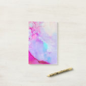 水彩画12 ポストイット (デスク上)