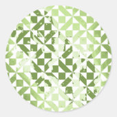 水彩画3 ラウンドシール (正面)