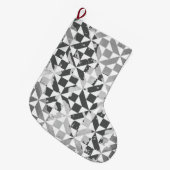 水彩画4 ラージクリスマスストッキング (正面 (吊り時))