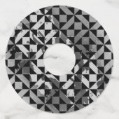 水彩画5 ワイングラスタグ (正面)