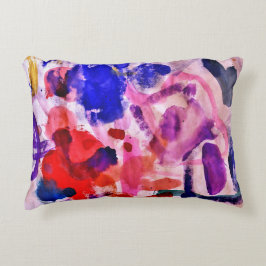 水彩画 アクセントクッション