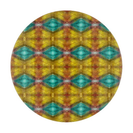 水彩画 カッティングボード (正面)
