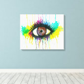 水彩画 キャンバスプリント (インサイチュ (ウッドフロア))