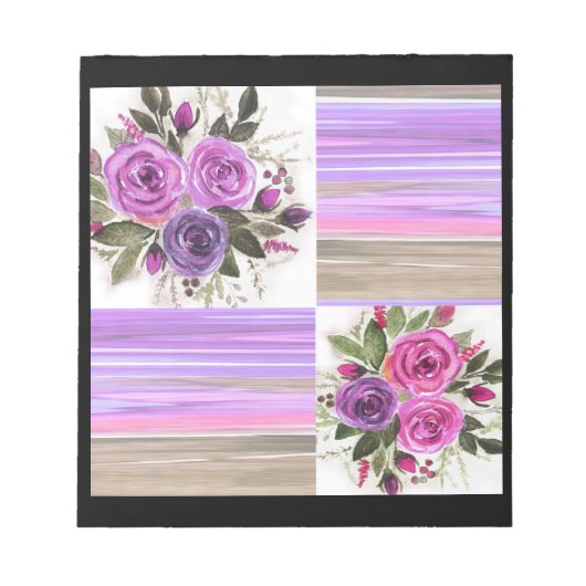 水彩画。 ノートパッド (正面)